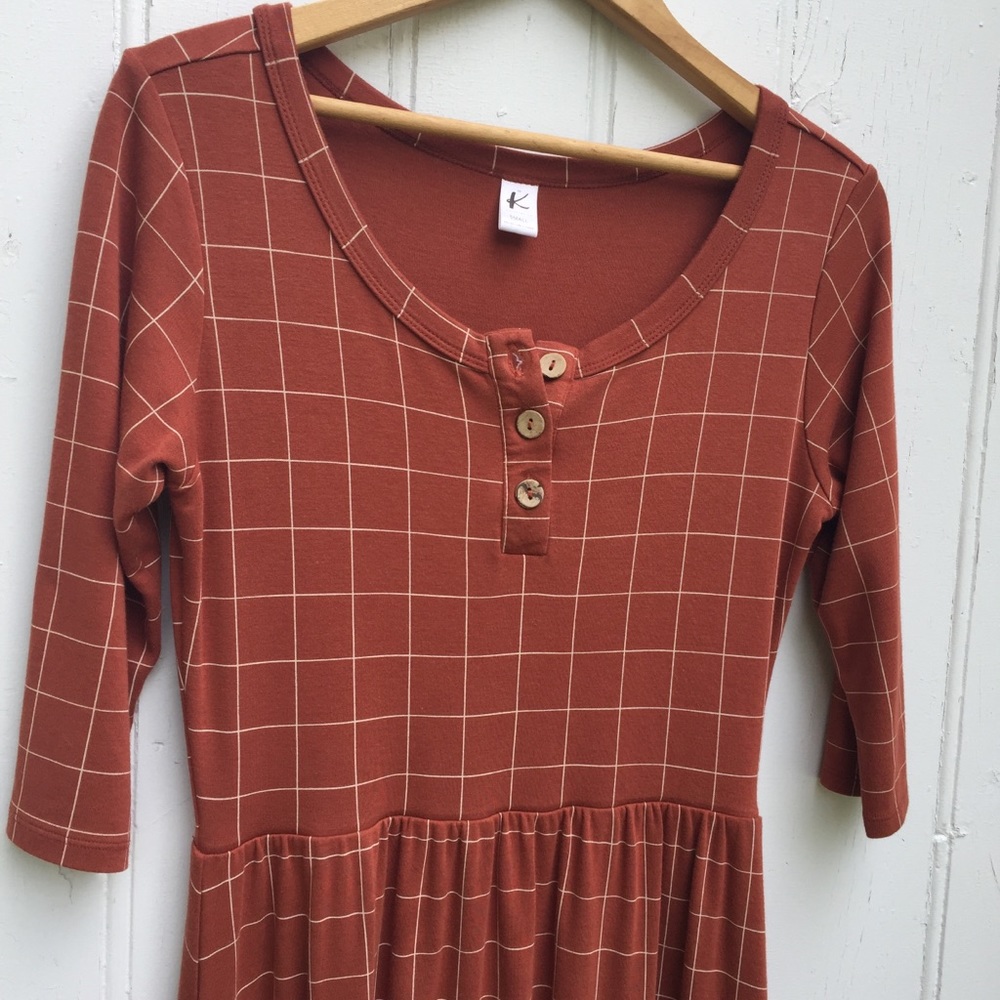 THE KINDRED CLOTHING CO, small, button front dress